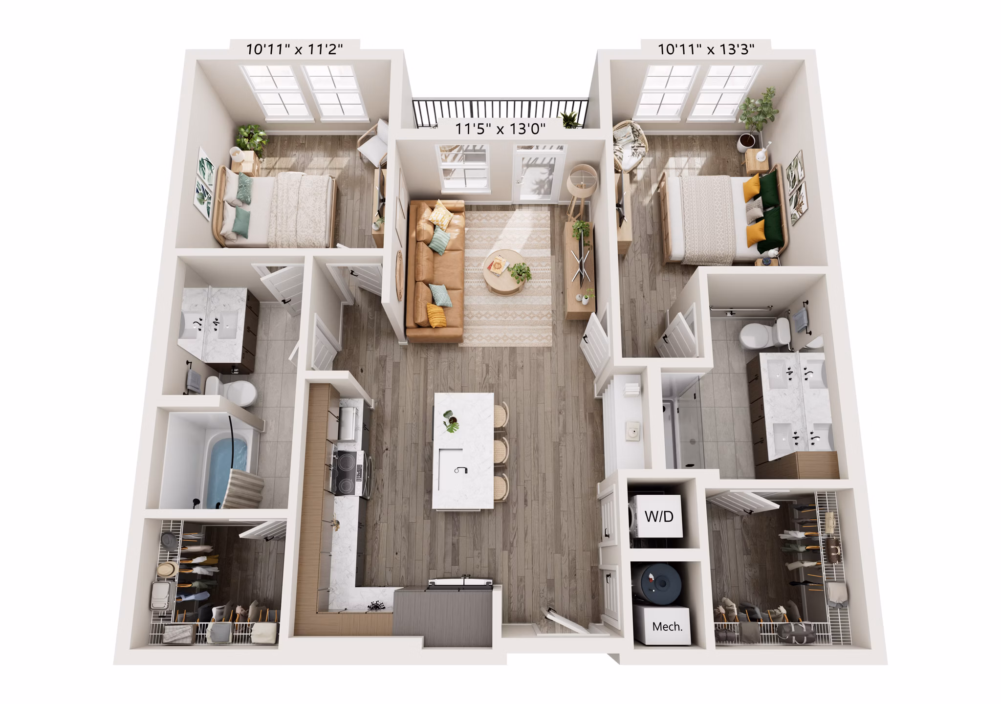B1-HC at Alta Lofts on the Levee Apartments